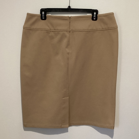 Doncaster A-Line Skirt - Tan - Picture 2 of 2
